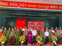 Xã Ứng Thiên tham gia Hội thi “Lực lượng tham gia bảo vệ an ninh, trật tự ở cơ sở giỏi” lần thứ I năm 2026