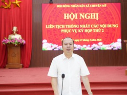 Hội nghị liên tịch thống nhất nội dung kỳ họp thứ 2 – kỳ họp thường lệ giữa năm 2026 HĐND xã