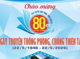 Phát huy truyền thống 80 năm ngày phòng, chống thiên tai Việt Nam (22/5/1946 - 22/5/2026)