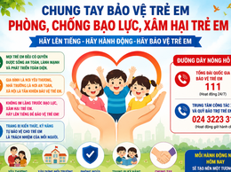 CHUNG TAY BẢO VỆ TRẺ EM PHÒNG, CHỐNG BẠO LỰC, XÂM HẠI TRẺ EM