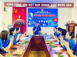 CHI ĐOÀN TRƯỜNG MẦM NON THỊNH LIỆT TỔ CHỨC SINH HOẠT CHI ĐOÀN THÁNG 5/2026 VỚI NHIỀU HOẠT ĐỘNG Ý NGHĨA HƯỚNG VỀ BÁC HỒ KÍNH YÊU