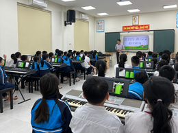 Thầy giáo Nguyễn Văn Lâm - Người thắp lửa đam mê âm nhạc cho học sinh