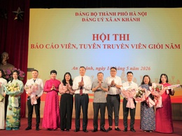 Hội thi Báo cáo viên, tuyên truyền viên giỏi xã An Khánh năm 2026