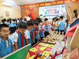 Ngày hội STEM tại Trường Tiểu học Quảng Bị