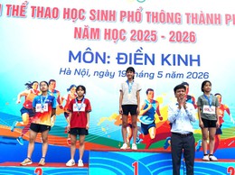 Xã Đại Xuyên tham gia Giải điền kinh học sinh phổ thông thành phố Hà Nội năm học 2025 – 2026