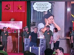 Công an xã Bất Bạt đạt giải ba tại Hội thi 