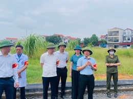 Phúc Thọ cưỡng thực hiện quyết định thu hồi đất phục vụ công tác GPMB Dự án xây dựng HTKT đấu giá đất khu Trường Yên (giai đoạn 2)