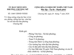 Phường Chương Mỹ tăng cường công tác bảo vệ trẻ em, phòng chống bạo lực, xâm hại trẻ em trên địa bàn