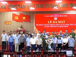 Xã Bình Minh ra mắt mô hình 