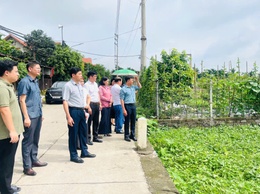 Thường trực HĐND xã Phúc Lộc khảo sát tiến độ các dự án dự kiến triển khai năm 2026 và các năm tiếp theo