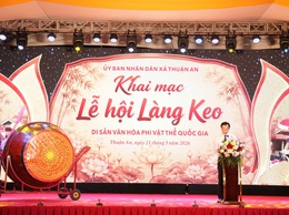 Long trọng khai mạc Lễ hội Làng Keo năm 2026