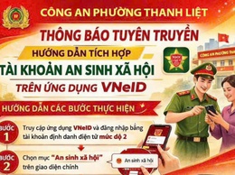 Thanh Liệt: Đẩy mạnh tích hợp tài khoản an sinh xã hội trên ứng dụng VNeID