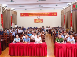UBND xã Kiều Phú triển khai kế hoạch khám sức khỏe định kỳ cho người cao tuổi, người có công và tổng kết Chiến dịch làm sạch dữ liệu sức khỏe điện tử