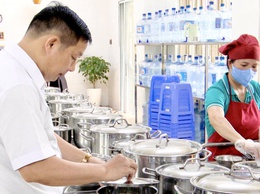 BAN VĂN HÓA – XÃ HỘI HĐND XÃ THƯ LÂM GIÁM SÁT CÔNG TÁC BẢO ĐẢM VỆ SINH AN TOÀN THỰC PHẨM TẠI TRƯỜNG MẦM NON THƯ LÂM
