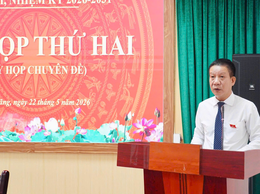 HĐND XÃ YÊN LÃNG TỔ CHỨC KỲ HỌP THỨ HAI