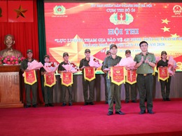 CỤM THI SỐ 16 THÀNH PHỐ HÀ NỘI TỔ CHỨC HỘI THI “LỰC LƯỢNG THAM GIA BẢO VỆ ANTT Ở CƠ SỞ GIỎI” LẦN THỨ NHẤT NĂM 2026