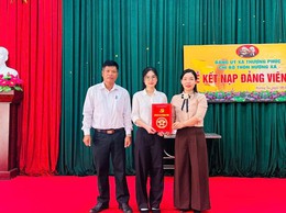 Xã Thượng Phúc Tăng cường xây dựng Đảng từ công tác phát triển đảng viên mới