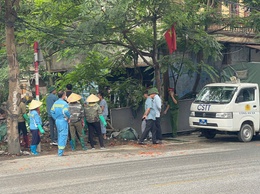 Ban Chỉ đạo 197 tiếp tục tổ chức kiểm tra, xử lý các trường hợp vi phạm hành lang an toàn giao thông, lấn chiếm vỉa hè, lòng lề đường