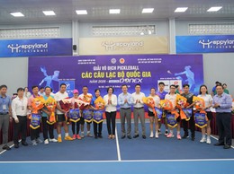 Phường Long Biên phối hợp tổ chức thành công Giải vô địch Pickleball các Câu lạc bộ quốc gia năm 2026