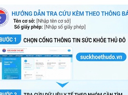 HƯỚNG DẪN NGƯỜI DÂN TRA CỨU THÔNG TIN HÀNH NGHỀ Y TẾ NGOÀI CÔNG LẬP ĐỂ BẢO VỆ QUYỀN LỢI VÀ SỨC KHỎE