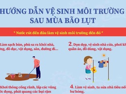 TUYÊN TRUYỀN VỆ SINH MÔI TRƯỜNG SAU MƯA BÃO