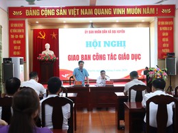 UBND xã Đại Xuyên giao ban công tác giáo dục học kỳ II năm học 2025 – 2026