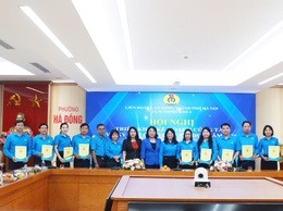 Cụm thi đua số 06  LĐLĐ thành phố Hà Nội triển khai chương trình công tác và ký giao ước thi đua năm 2026