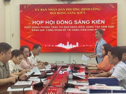 PHƯỜNG ĐỊNH CÔNG: ĐÁNH GIÁ, CHẤM ĐIỂM SÁNG KIẾN KINH NGHIỆM KHỐI GIÁO DỤC NĂM 2026