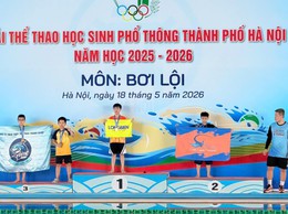 TỰ HÀO TỎA SÁNG: HỌC SINH LÊ THANH HÙNG XUẤT SẮC GIÀNH HUY CHƯƠNG BẠC CẤP THÀNH PHỐ MÔN BƠI LỘI