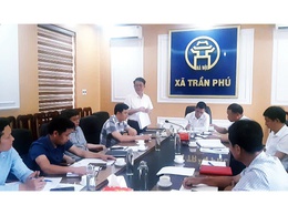 Ban Kinh tế - Ngân sách HĐND xã : công bố Quyết định và Kế hoạch khảo sát Khảo sát tiến độ giải phóng mặt bằng và giải ngân vốn đối với các dự án trên địa bàn xã.