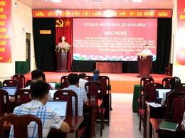 Dân Hòa tổ chức hội nghị tập huấn nghiệp vụ xử lý, giải quyết đơn thư khiếu nại, tố cáo, kiến nghị, phản ánh và hướng dẫn sử dụng nền tảng quản lý công tác khiếu nại, tố cáo quốc gia của Thanh tra Chính phủ năm 2026.