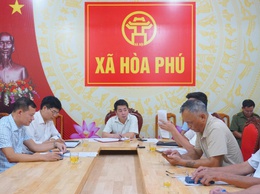 Hội nghị Ban chỉ đạo công tác quản lý giết mổ, vận chuyển, kinh doanh động vật, sản phẩm động vật trên địa bàn xã Hoà Phú