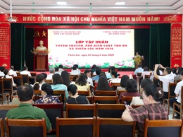 Xã Thiên Lộc tổ chức lớp tập huấn tuyên truyền, phổ biến Luật Thủ đô năm 2026
