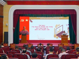 Phường Từ Liêm tổ chức Hội nghị tập huấn đào tạo kỹ năng số cho cán bộ, công chức, viên chức và người lao động