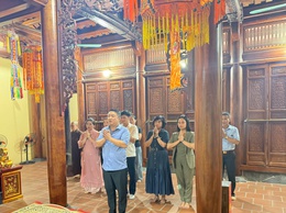 Xã Bình Minh chúc mừng Đại lễ Phật đản: Gắn kết đạo đời, xây dựng quê hương phát triển