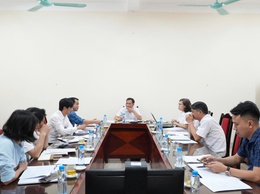 ĐOÀN CÔNG TÁC SỐ 1 CỦA SỞ NÔNG NGHIỆP VÀ MÔI TRƯỜNG HÀ NỘI LÀM VIỆC VỚI XÃ PHƯỢNG DỰC VỀ CÔNG TÁC QUẢN LÝ GIẾT MỔ, KINH DOANH ĐỘNG VẬT