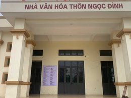 DÂN HÒA HOÀN THÀNH GẮN BIỂN QUY TẮC ỨNG XỬ TẠI 34 NHÀ VĂN HÓA 