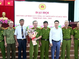 Đại hội thành lập Hội Cựu Công an nhân dân xã Hát Môn nhiệm kỳ 2026–2031