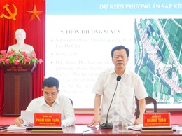 Đại Xuyên triển khai bước đầu phương án sắp xếp thôn, xóm, khu dân cư