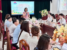 Hội đồng nhân dân phường Long Biên giám sát công tác giáo dục tại Trường mầm non Hoa Mai