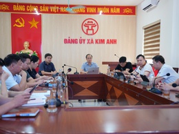 KIM ANH THAM DỰ LỚP BỒI DƯỠNG TRỰC TUYẾN VỀ NÂNG CAO NĂNG LỰC, XỬ LÝ TÌNH HUỐNG THỰC TIỄN ĐỐI VỚI ĐỘI NGŨ CÁN BỘ CƠ SỞ.