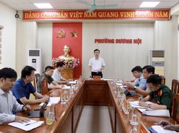 Hội đồng Giáo dục quốc phòng an ninh phường Dương Nội triển khai kế hoạch công tác năm 2026