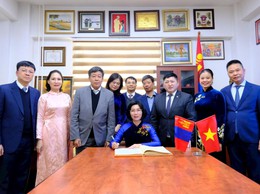 Thành phố Hà Nội tăng cường quan hệ hữu nghị và hợp tác với Thành phố ULAANBAATAR (Mông Cổ)