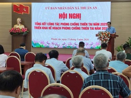 Hội nghị tổng kết công tác phòng chống thiên tai năm 2025; triển khai kế hoạch phòng chống thiên tai năm 2026.