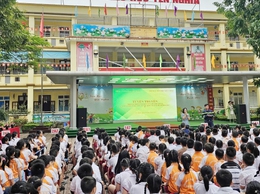 Yên Nghĩa đẩy mạnh tuyên truyền kỹ năng phòng chống đuối nước cho học sinh