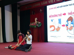 Xã Vĩnh Thanh tổ chức hội nghị tập huấn nâng cao kiến thức phòng, chống tai nạn thương tích cho trẻ em