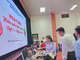 Phường Phú Lương tiếp nhận 214 đơn vị máu tại Ngày hội hiến máu tình nguyện đợt 1 năm 2026