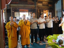 Ban đại diện Phật giáo liên xã Ba Vì phối hợp với Tiểu Ban quản lý di tích chùa Xóm Hạ (Chùa Phúc Thủy), xã Minh Châu thành kính tổ chức Đại lễ Phật đản Phật lịch 2570 - Dương lịch 2026