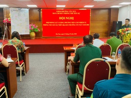 Hội nghị hiệp đồng phòng, chống thiên tai và tìm kiếm cứu nạn năm 2026