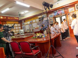 Cán bộ và Nhân dân xã Ứng Thiên tích cực phối hợp sản xuất phim tài liệu “Nhà cách mạng Trần Đăng Ninh